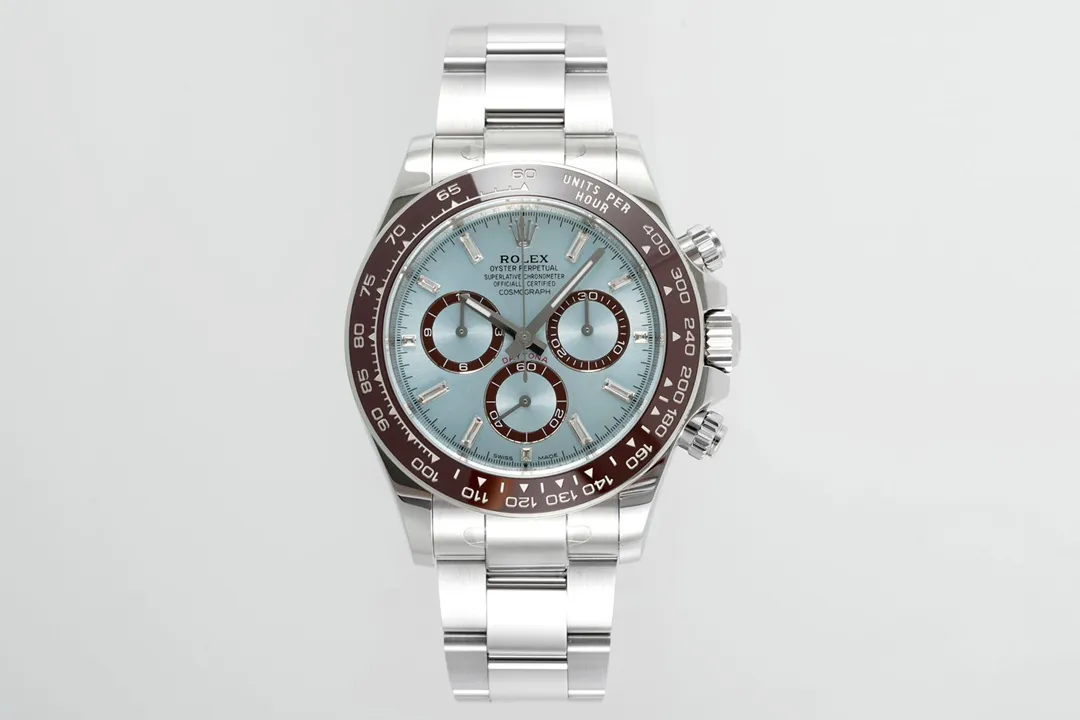 Rolex Daytona - Silver Stainless Steel, Blue... | Mirck Clone Rolex Daytona - Silver Stainless Steel, Blue... | Mirck Clone