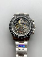 Rolex Daytona 镂空碳纤维机械手表 - Mirck Clone