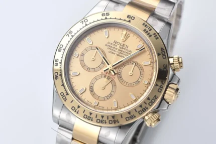 Rolex Daytona Two-Tone Champagne Dial Engraved | Mirck Clone