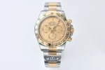 Rolex Daytona Two-Tone Champagne Dial Engraved | Mirck Clone