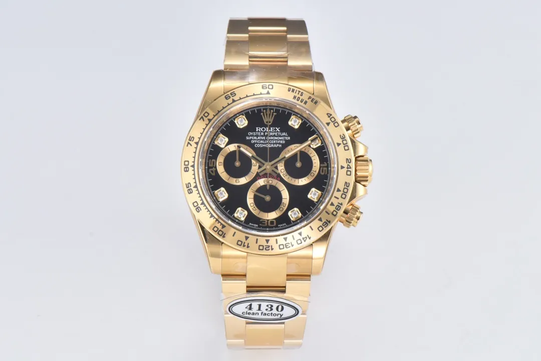 Rolex Daytona Watch – Black Enamel Dial with… | Mirck Clone Rolex Daytona Watch – Black Enamel Dial with… | Mirck Clone