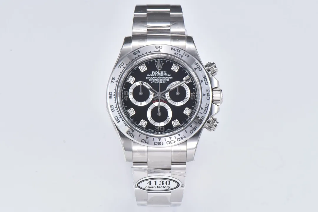 Rolex Daytona Watch – Black Enamel Dial with… | Mirck Clone Rolex Daytona Watch – Black Enamel Dial with… | Mirck Clone