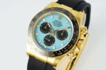 Rolex Daytona 手表 - 金表壳，Tiffany Blu... | Mirck Clone