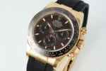 Rolex Daytona Watch - Gold with Black Dial a... | Mirck Clone