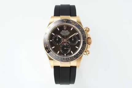 Rolex Daytona Watch – Gold with Black Dial a… | Mirck Clone