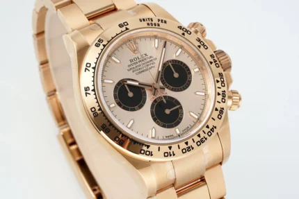 Rolex Daytona Watch – Rose Gold with Chocola… | Mirck Clone