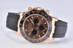 Rolex Daytona 手表，黑色橡胶表带，... | Mirck Clone