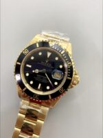 Rolex Submariner 16618 Gold Watch with Swiss 3135 Movement(） - Mirck Clone