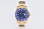 Rolex Submariner 40mm Blue Dial Gold Tone Wa… | Mirck Clone