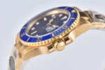 Rolex Submariner 40mm Blue Dial Gold Tone Wa… | Mirck Clone