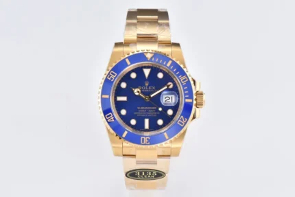 Rolex Submariner 40mm Blue Dial Gold Tone Wa… | Mirck Clone