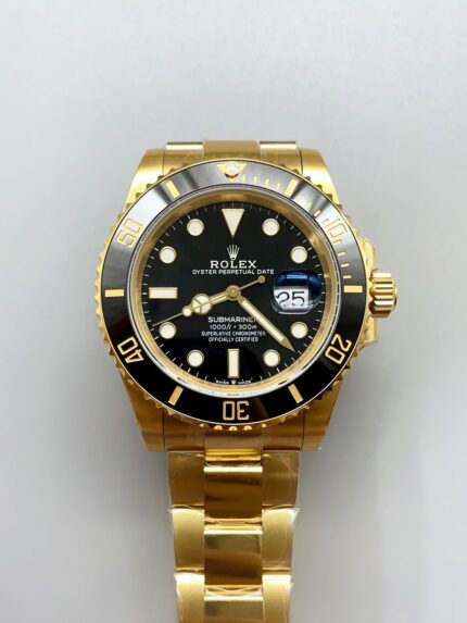 Rolex Submariner 41MM Date Ceramic Gold m126618ln -904L Steel Watch（） - Mirck Clone