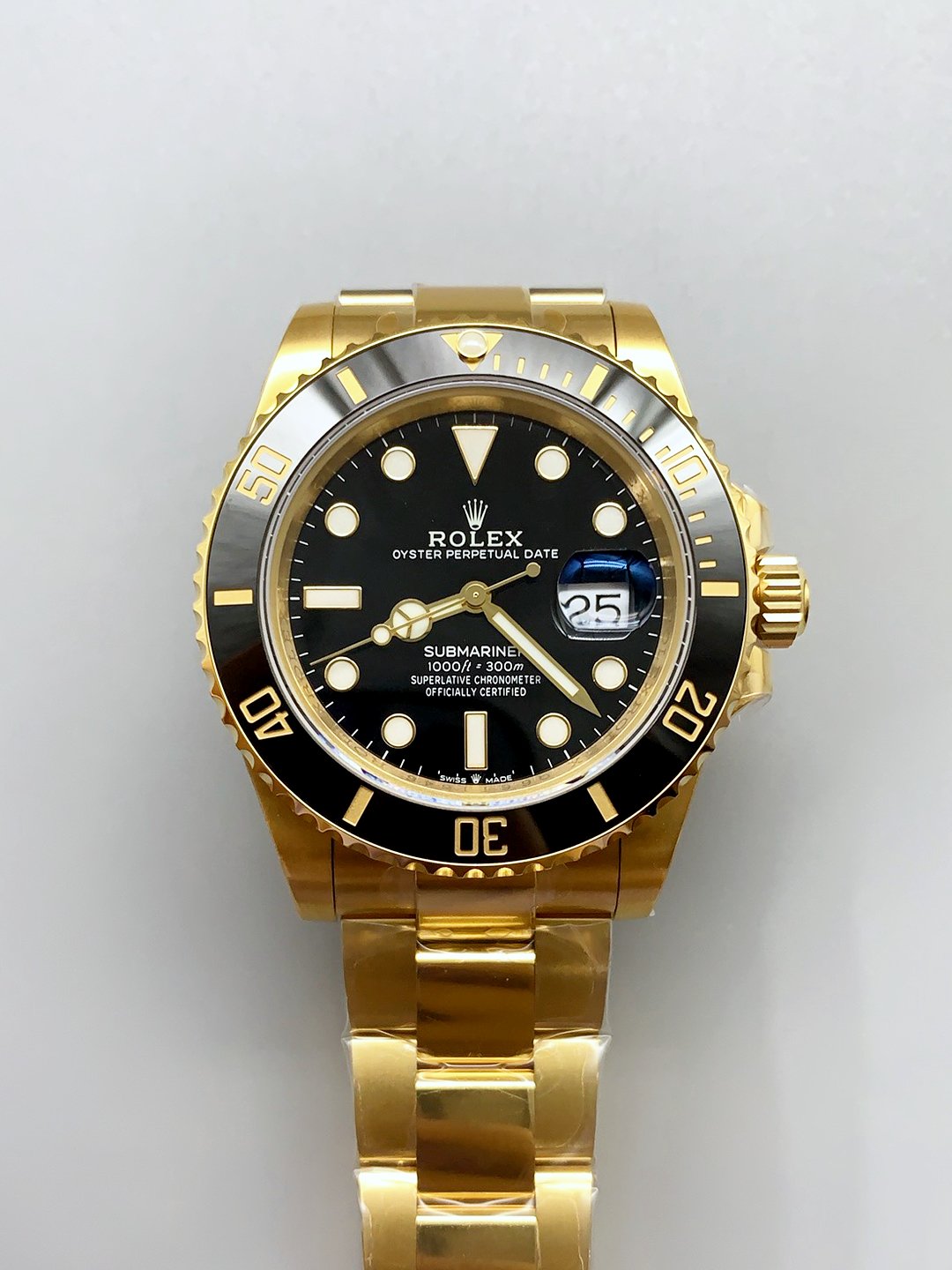 Rolex Submariner 41MM Date Ceramic Gold m126618ln -904L Steel Watch(劳力士潜航者41毫米日历陶瓷金m126618ln -904L 钢手表)- 米尔克克隆表 Rolex Submariner 41MM Date Ceramic Gold m126618ln -904L Steel Watch(劳力士潜航者41毫米日历陶瓷金m126618ln -904L 钢手表)- 米尔克克隆表