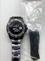 Rolex Submariner DiW DLC 涂层精钢外壳黑色陶瓷表圈限量版手表()- 米尔克克隆表