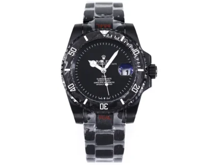Rolex Submariner PARAKEET – Black Custom Car… | Mirck Clone