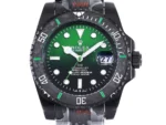 Rolex Submariner PARAKEET – Custom Black Car… | Mirck Clone