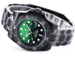 Rolex Submariner PARAKEET – Custom Black Car… | Mirck Clone