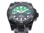 Rolex Submariner PARAKEET – Custom Black Car… | Mirck Clone