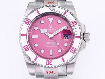 Rolex Submariner PARAKEET – Custom Pink Grad… | Mirck Clone