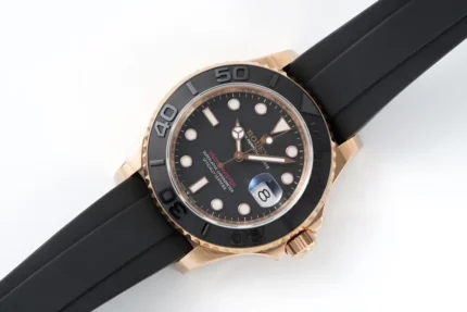Rolex Yacht-Master 40mm Rose Gold Black Dial… | Mirck Clone