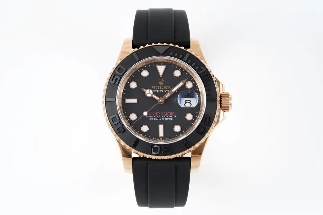 Rolex Yacht-Master 40mm Rose Gold Black Dial… | Mirck Clone Rolex Yacht-Master 40mm Rose Gold Black Dial… | Mirck Clone