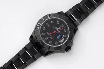 Rolex Yacht-Master 42mm Black Dial Black Cer… | Mirck Clone
