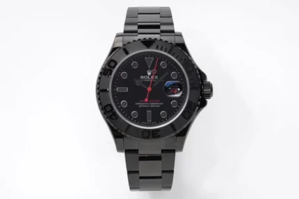 Rolex Yacht-Master 42mm Black Dial Black Cer… | Mirck Clone