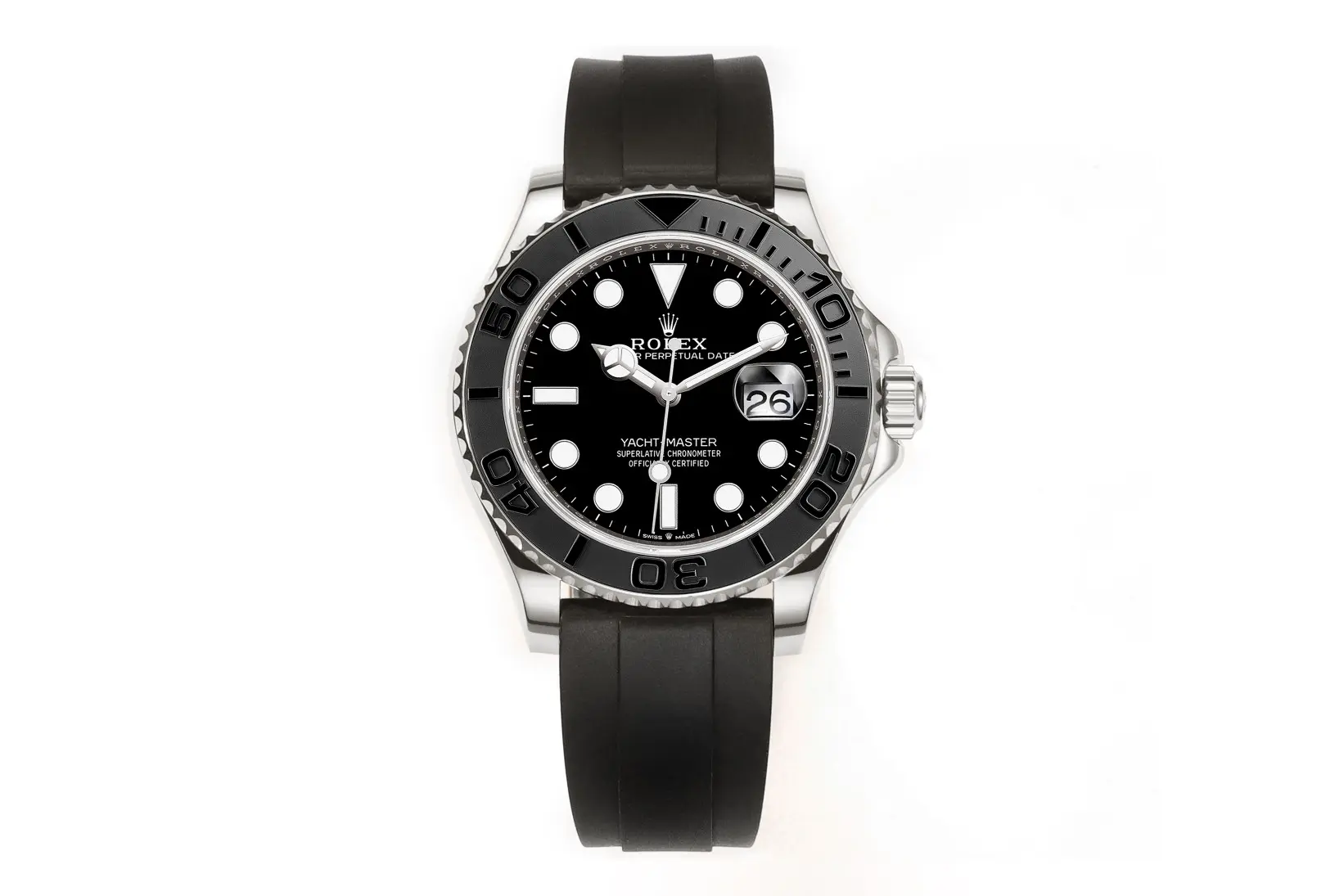 Rolex Yacht-Master 42mm – Black Dial, Stainl… | Mirck Clone Rolex Yacht-Master 42mm – Black Dial, Stainl… | Mirck Clone