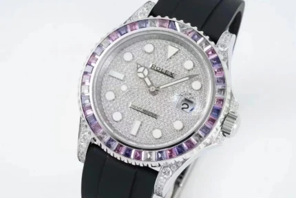 Rolex Yacht-Master 42mm Platinum Case Watch … | Mirck Clone