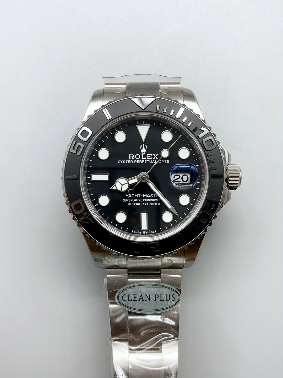 劳力士 Yacht-Master 黑色表盘钛金属机械手表 226627(1;1 ) - Mirck Clone 劳力士 Yacht-Master 黑色表盘钛金属机械手表 226627(1;1 ) - Mirck Clone