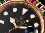 Rolex Yacht-Master Rose Gold Black Rubber | Mirck Clone