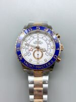 Rolex Yachtmaster II Stainles Steel Ref.116681 Two Tone (劳力士游艇名仕II双色精钢腕表)- 镜面克隆