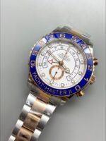 Rolex Yachtmaster II Stainles Steel Ref.116681 Two Tone (劳力士游艇名仕II双色精钢腕表)- 镜面克隆